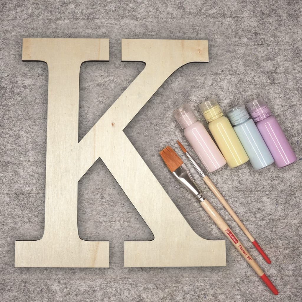 Wall Decor Letters 12 Inch Large Wooden Letter E Unfinished Blank Letter Wooden Letters DIY Home Party