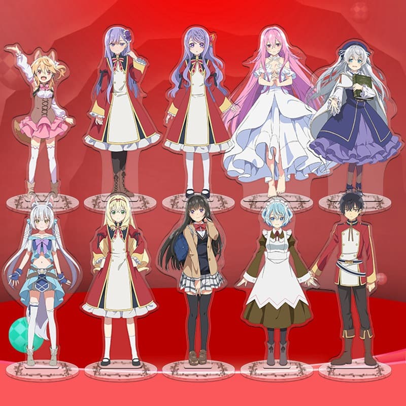 Gao Aixia Celia Kureel Elf Fantasy Acrylic Standing Display Figure Large Size Anime Cartoon Decoration Business Promotional Gift