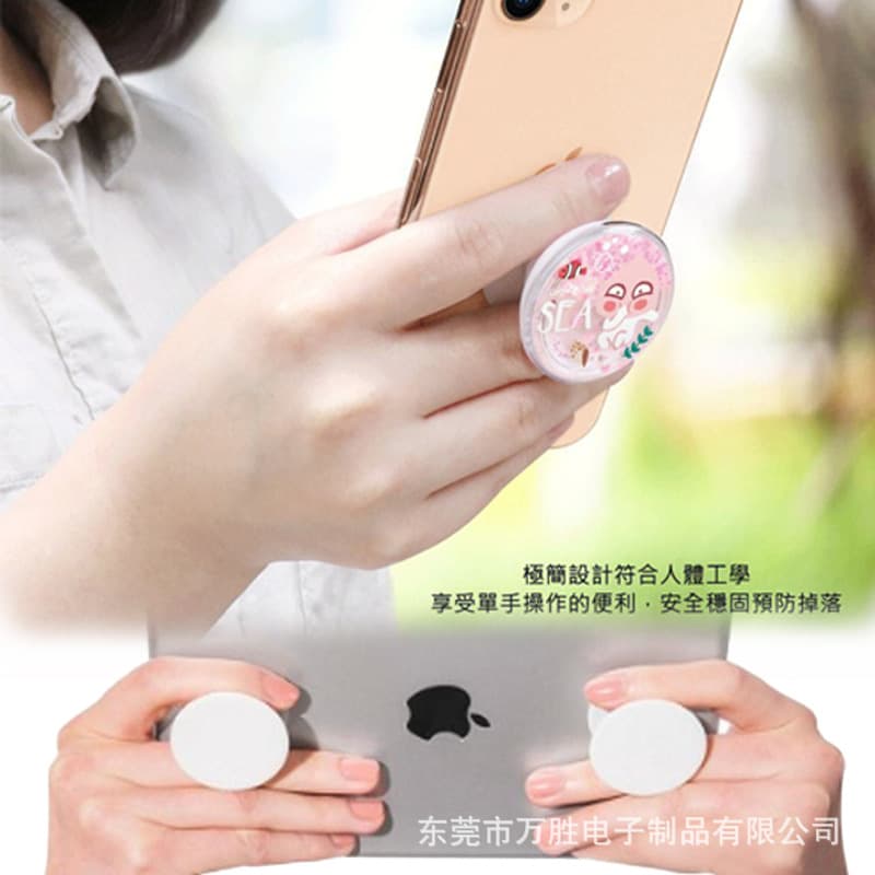 Best-selling airbag stand with printed logo, epoxy resin airbag stand, acrylic retractable phone airbag stand material