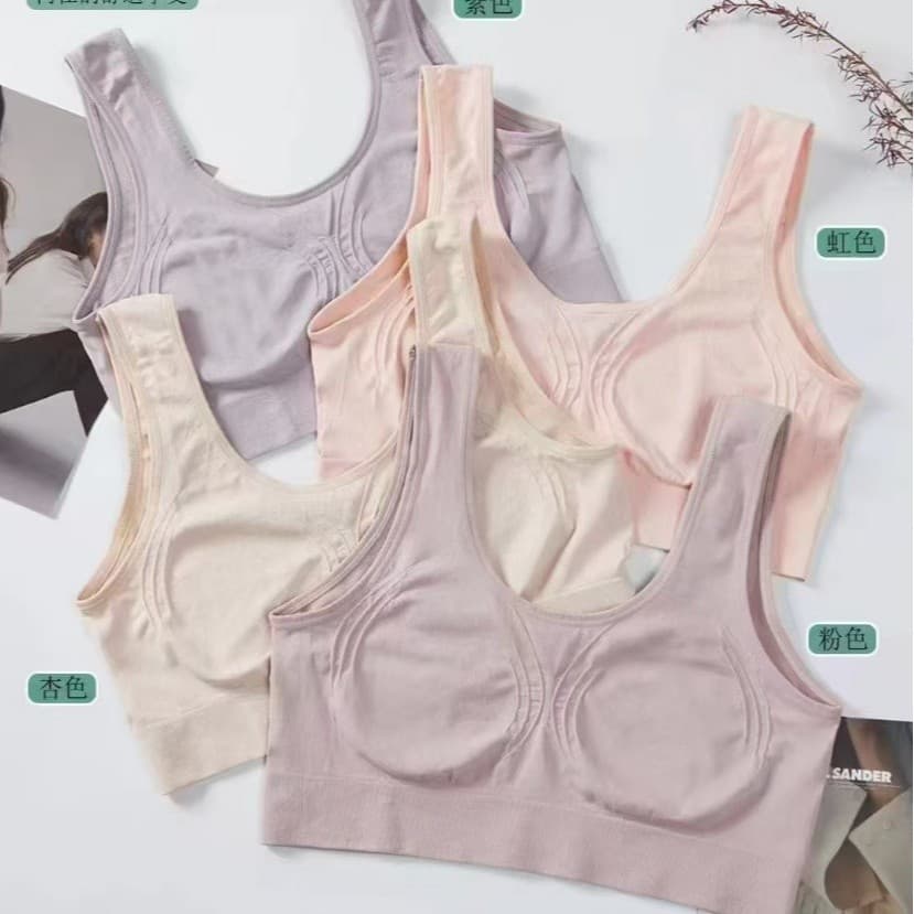 Seamless plus-size nude spandex fabric breathable casual tank top summer new style