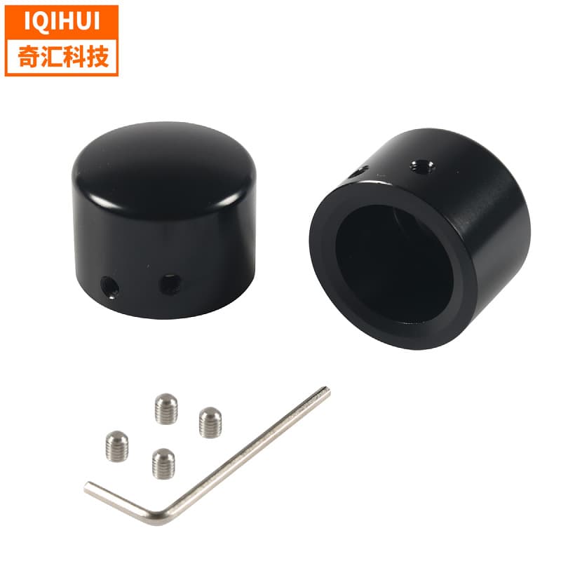 Motorcycle Modification Accessories Wheel Axle Decorative Cover CNC Aluminum Front Axle Cover for Harley 883/1200 48