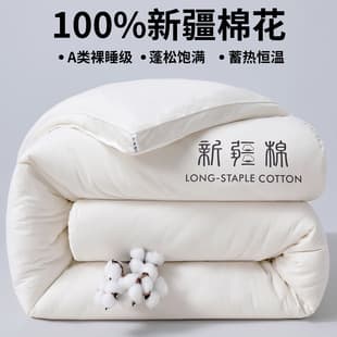 Class A 100% Xinjiang Cotton Quilt 2-in-1 Mother-Child Quilt Thick Winter Quilt Spring/Autumn Quilt Full Cotton Quilt Cotton Filling