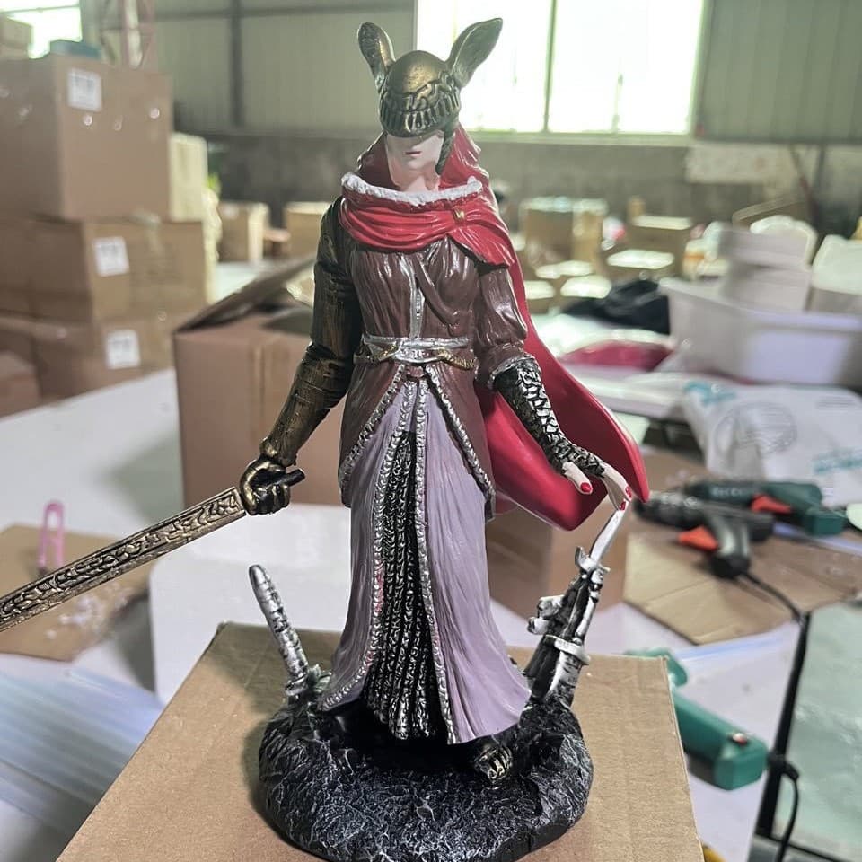 Cross-border New Arrival Elden Ring Valkyrie Malenia Helmet Resin Figurine