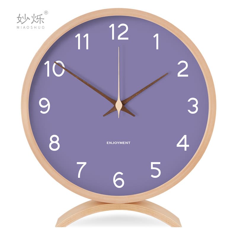 Luxurious Table Clock Modern Simplicity Desktop Clock Living Room Decoration Home Use Tabletop Household Ornament