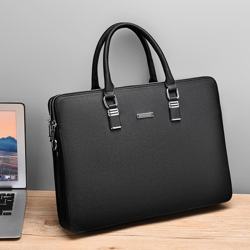 Large Capacity Business Men's Handbag for Meetings And Conferences Document Bag Office Gifts Bag Waterproof And Wear-resistant