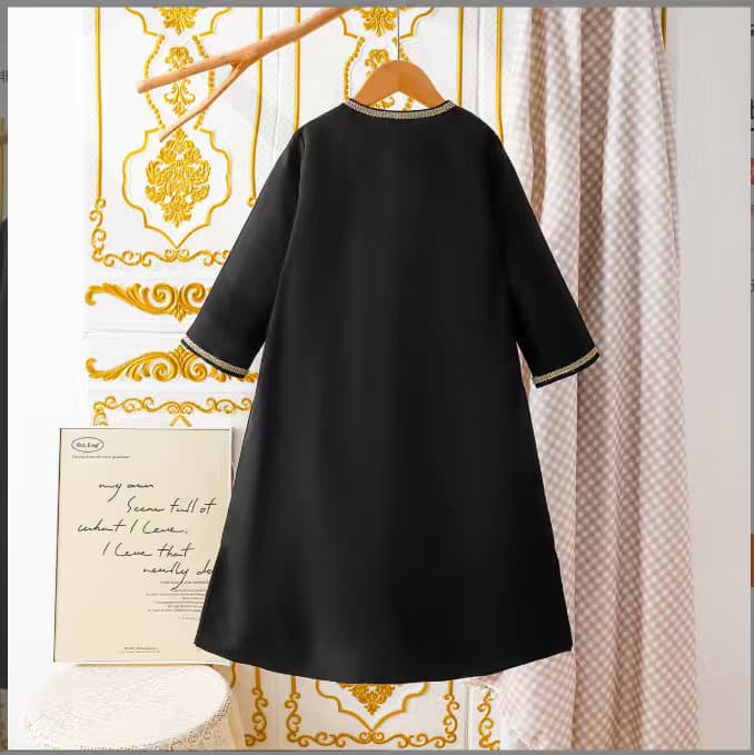 Boys' Men's Zip-Up Design Festival Traditional Costume Robe New Casual Ethnic Men's Loose Fit