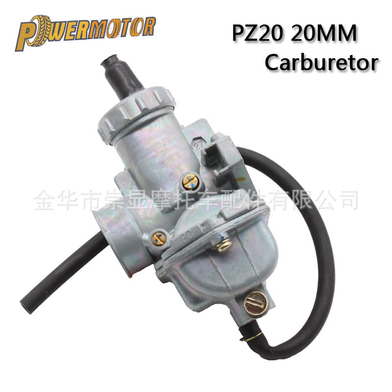 Pz20 20mm Carburetor Suitable for Jialing 70/ATV Motorcycles, Fuel-Saving Original Vehicle Direct Installation Repair Replacement Parts