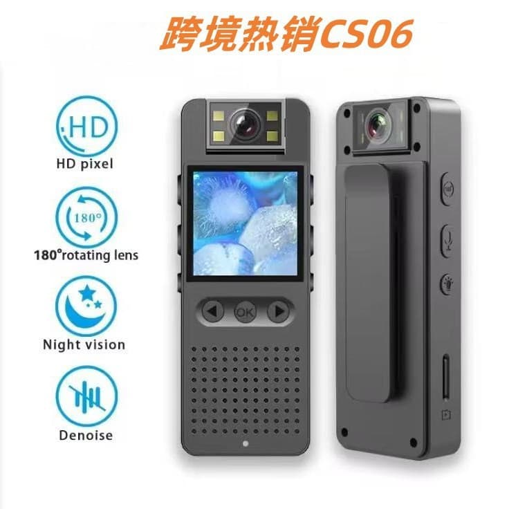 Cross-border Hot Selling CS06 WiFi HD Camera Handheld Wide Angle Camcorder 1080p Action Camera