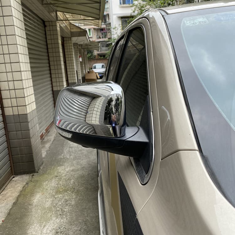 Carbon fiber rearview mirror shell cover and door handle for 2014-2018 Jeep Grand Cherokee