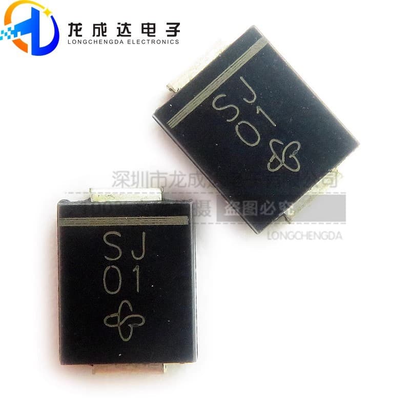Brand New Original S3J-E3/57T with SJ Marking, SMD SMC (DO-214AB) General Purpose Diode