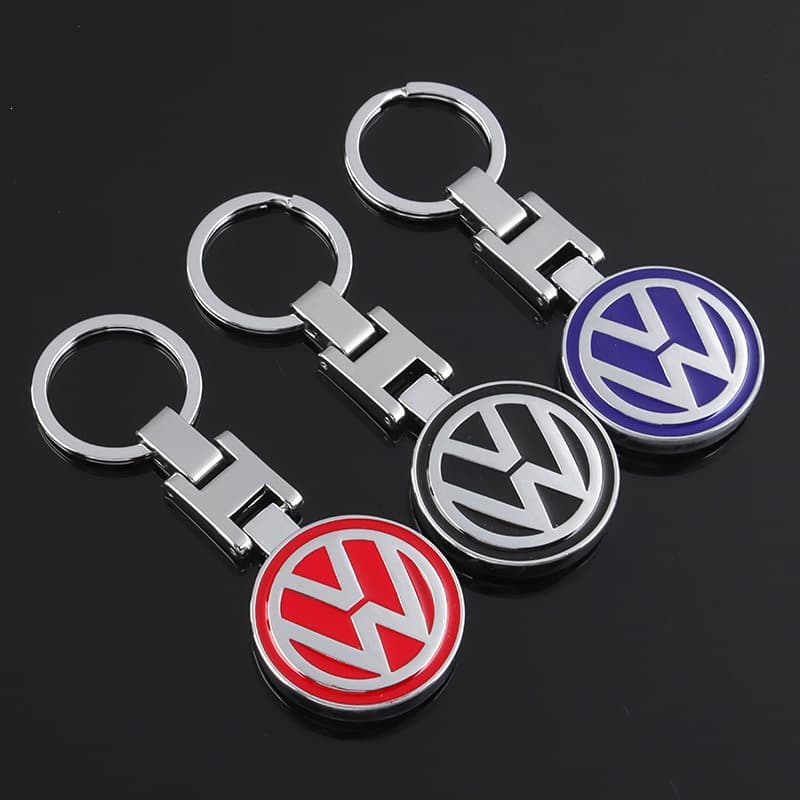 Car keychain wholesale H buckle car metal keychain personalized car logo keychain