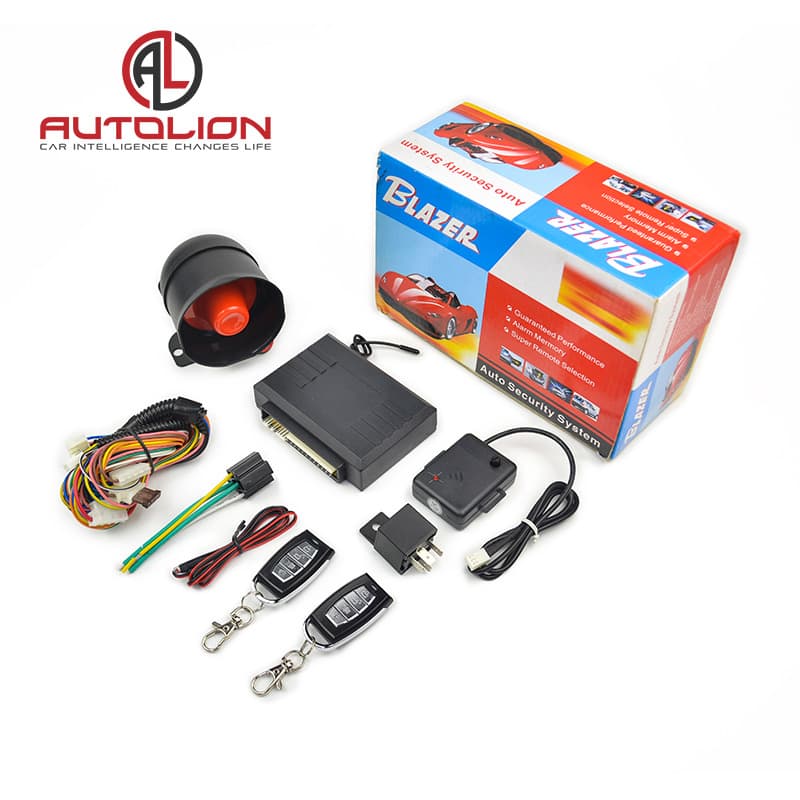 Cross-border trade 12V car anti-theft device, reputable manufacturer supplies one-way car anti-theft alarm.