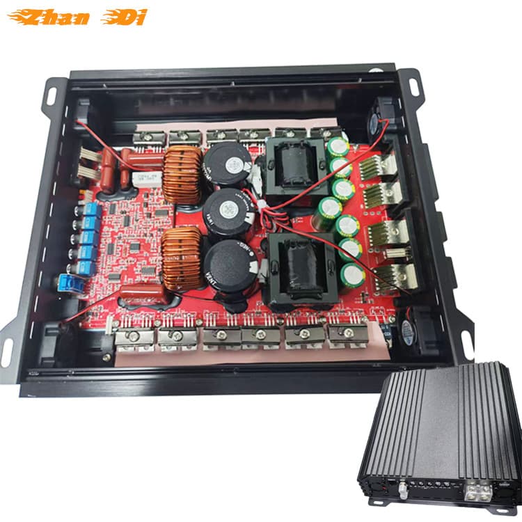 Brazilian High-Power Car Amplifier RMS 5000W Monoblock 1 Ohm Class D Car Stereo Single