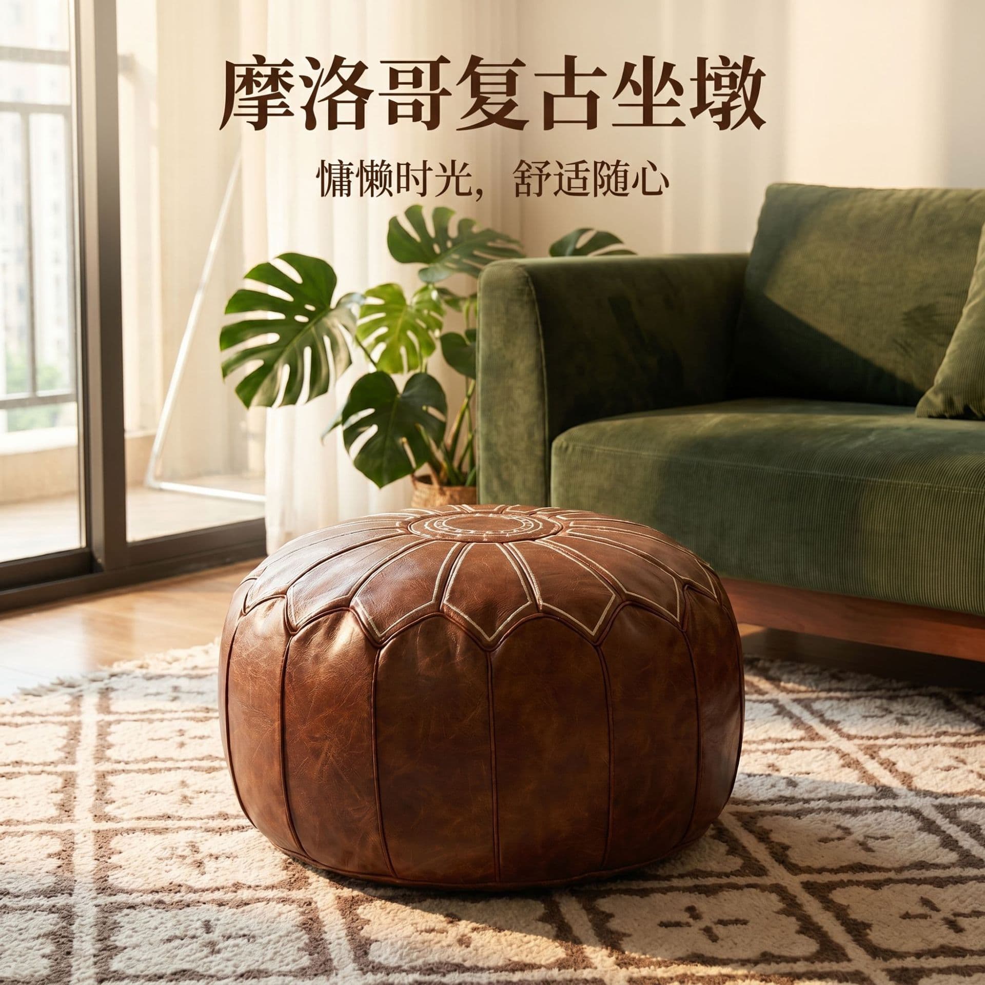 Pumpkin Embroidery Storage Cushion Cover, Cross-Legged Meditation Cushion, Living Room Footstool, Entryway Shoe Changing Bench, Balcony Low-Maintenance Floor Cushion