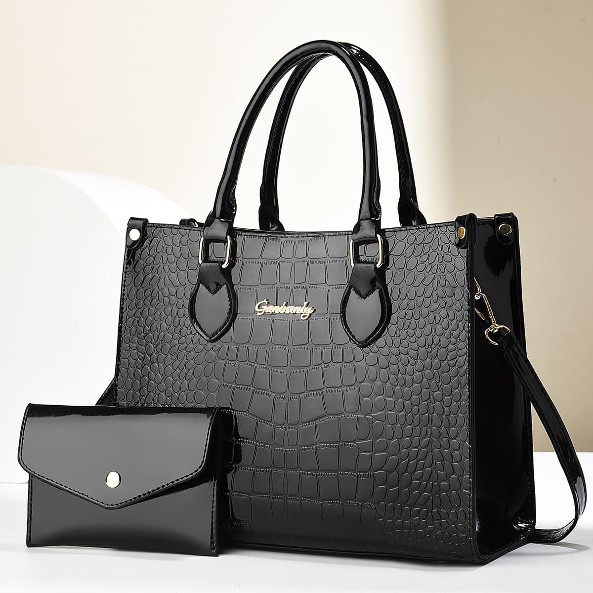 Foreign Trade Women's Mother-Daughter Bag Set Fashion Versatile 2026 New Style Elegant Women's Handbag Large Capacity New Autumn Winter