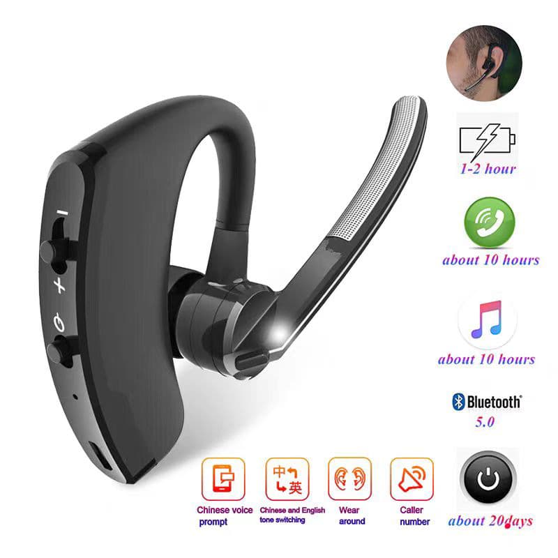 2025 New Bluetooth Earphones Wireless Clip-on Custom Ultra-long Standby Battery Life Comfortable for Extended Wear Cross-border Bestseller