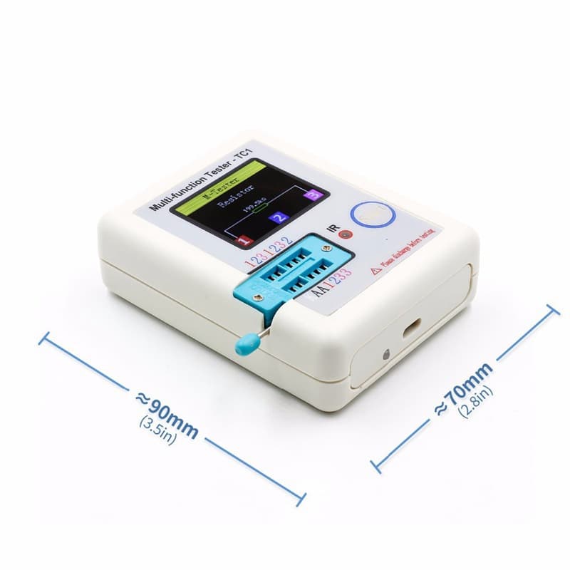 Multifunctional Transistor Tester LCR-TC1 Full Color Graphic Display Finished Product
