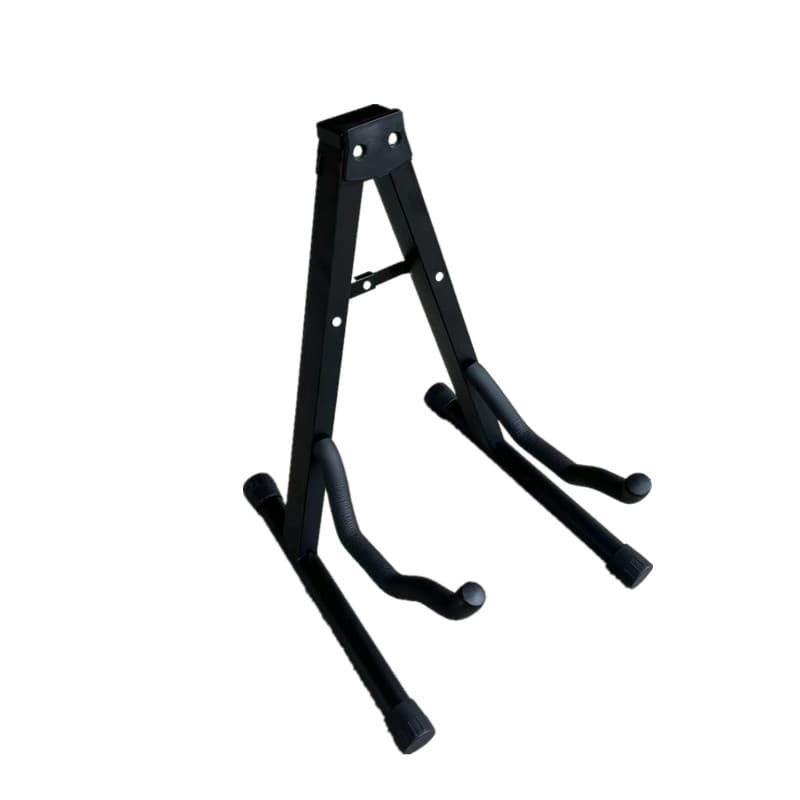Folding Retro A-Type Guitar Stand, Vintage Black Reinforced Guitar Stand, Musical Instrument Accessories Wholesale A-Stand