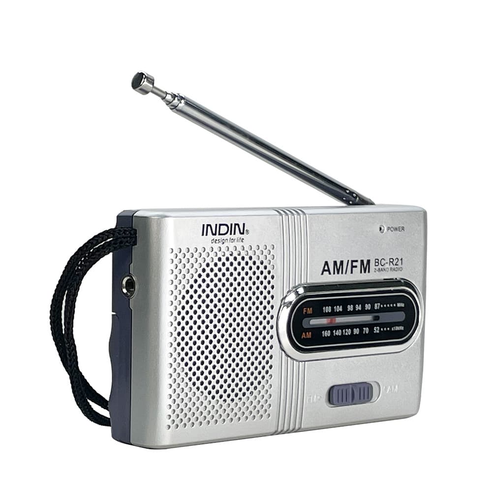 Cross-border Brand INDIN Portable AM/FM Dual-band Radio Elderly Music Player
