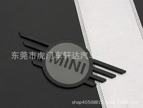 Cross-border Hot Selling Metal Car Sticker for Mini Front and Rear, MINI Car Emblem Body Decal, Car Rear Badge Decoration Sticker