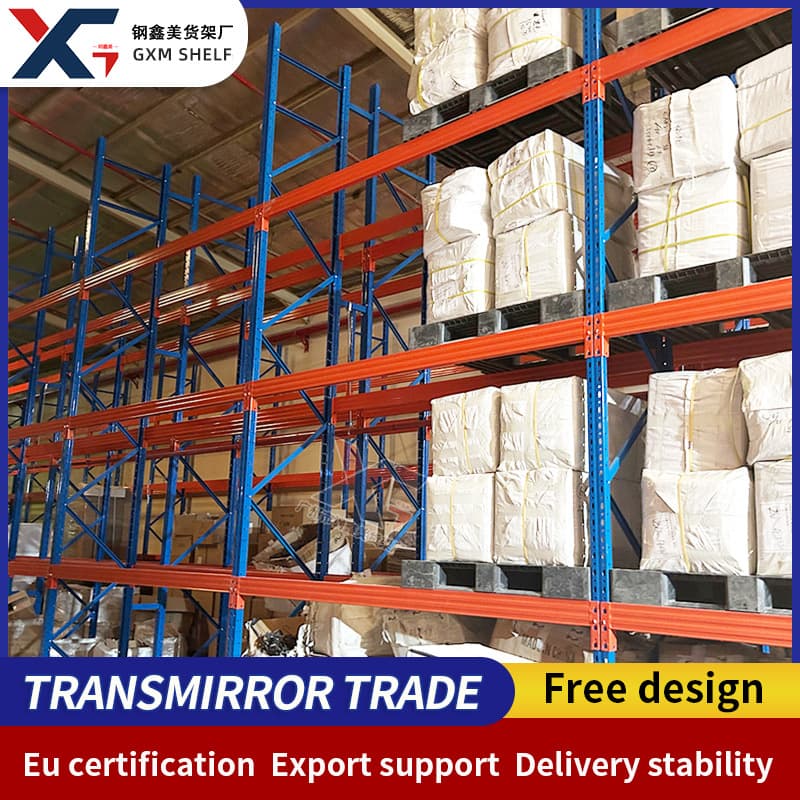 Overseas Heavy Duty Pallet Rack Beam Type Shelving for Hardware Factory Warehouse High Rise Heavy Duty Storage Rack