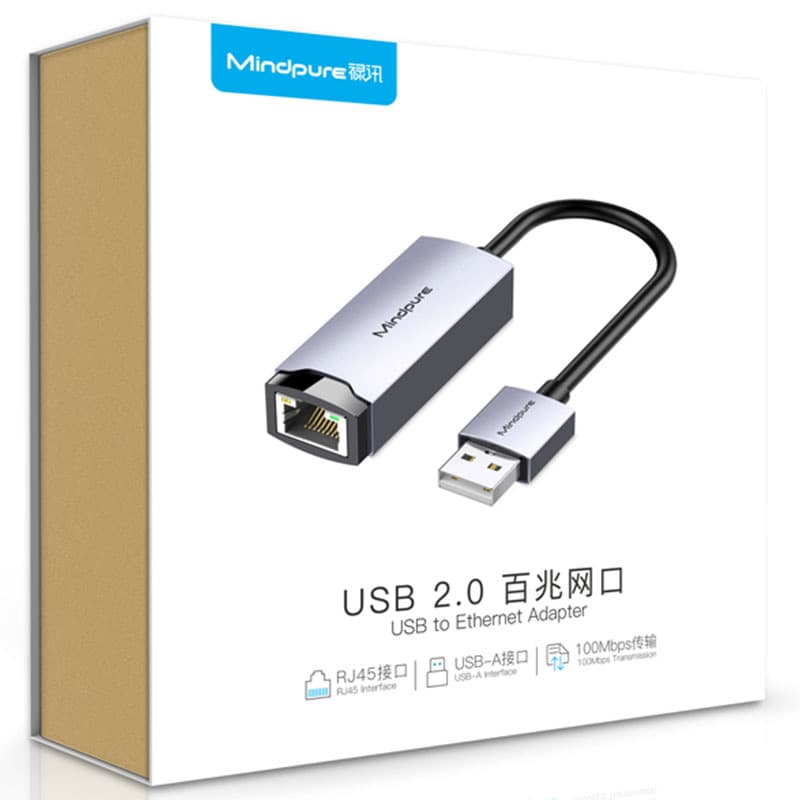 USB Wired Network Adapter Type-C to RJ45 Gigabit Ethernet Port External Ethernet 3.0 Type-C Gigabit Ethernet