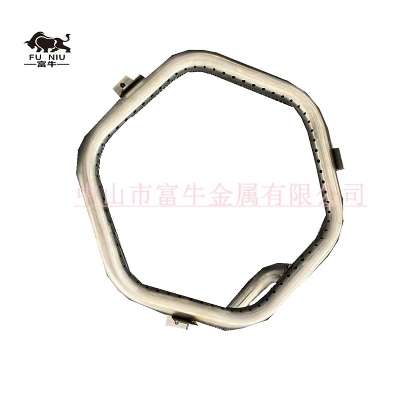 Stainless Steel Hexagonal Burner for BBQ Grill, High-Fire Burner, Fire Row Burner, BBQ Grill Burner