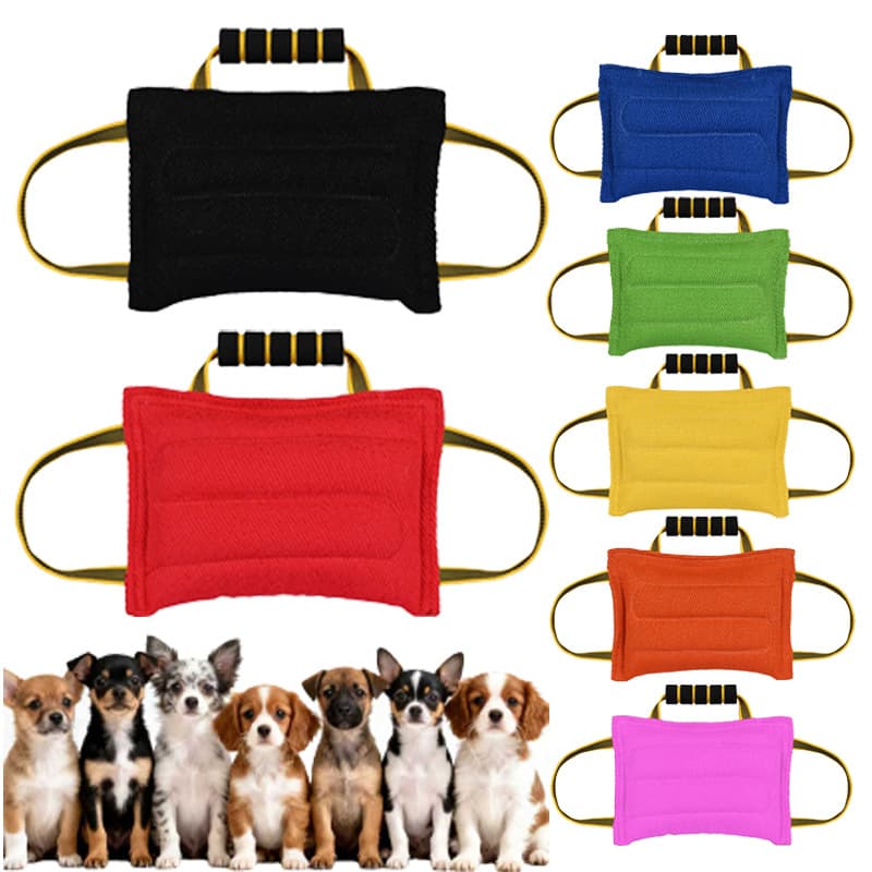Amazon TEMU Multi-Color Dog Training Bite Pillow, Bite Stick, Bite Target, Interactive Tug Toy Pet Supplies