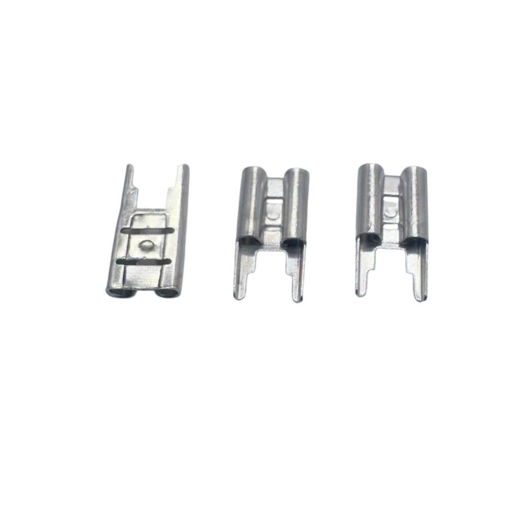 4.8mm PCB Tab Terminal, Short Tab, 4.8mm Female Quick Connect, Connector Lug, PCB Circuit Accessory, Solder Terminal