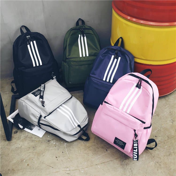 Fashionable Trendy High School Junior High School Student Large Capacity Primary Student Campus Shoulder Backpack Korean Style