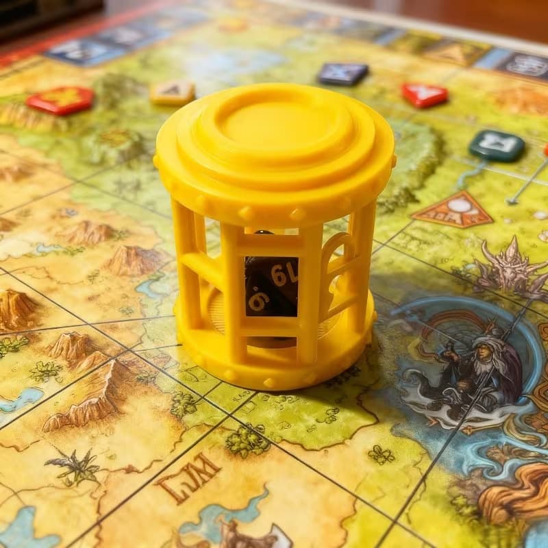 Cross-Border New Product Tabletop Game Dungeons and Dragons Dice Prison Tower Tabletop Game Dnd Plastic Crafts Ornaments