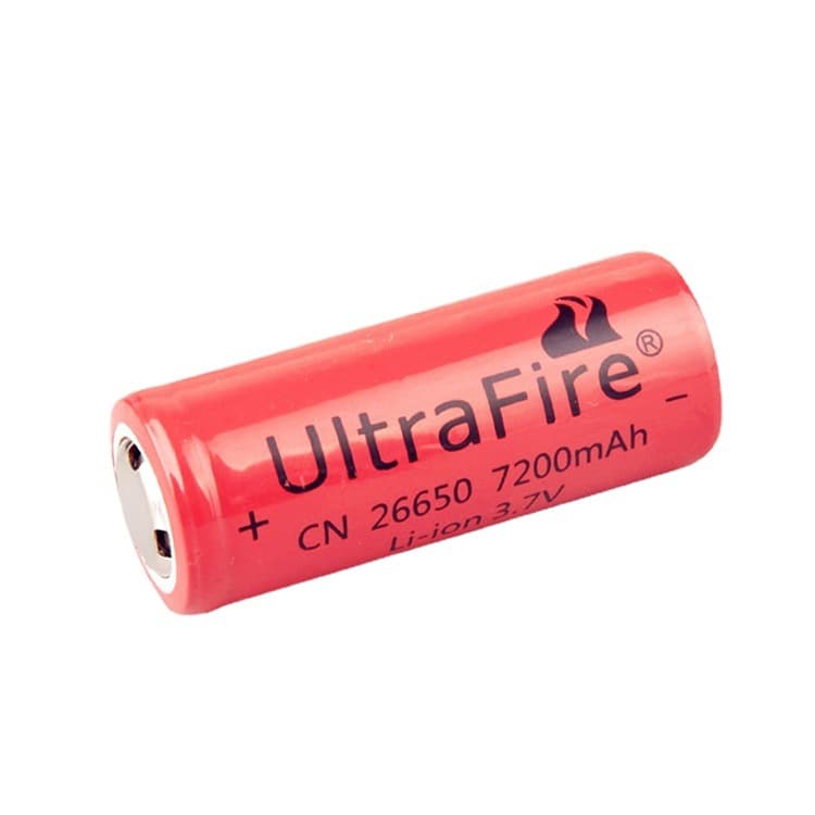 Wholesale 3.7V High Capacity 26650 Rechargeable Lithium Battery, Rechargeable Lithium Battery for Aluminum Alloy High-Power Flashlight