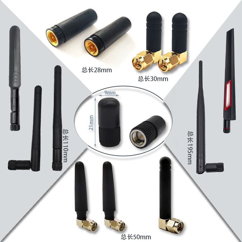Rubber Duck Antenna 2.4G Antenna 433MHz Antenna Small Pepper Antenna 4G Small Foldable Antenna 2.4G 5.8G Antenna