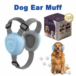Dog Earmuffs Noise Canceling Earmuffs for Outdoor Thunderstorm Anxiety Relief Calming Noise Protection Earmuffs