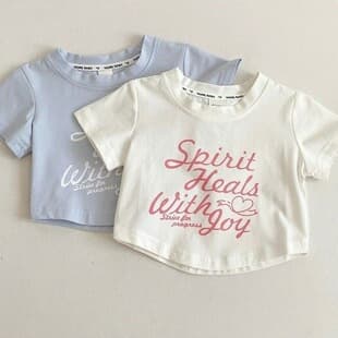 100 Cotton Girls Short Sleeve T-Shirt High Waist Crop Top Summer Children White Short Inner Top Half Sleeve Trendy