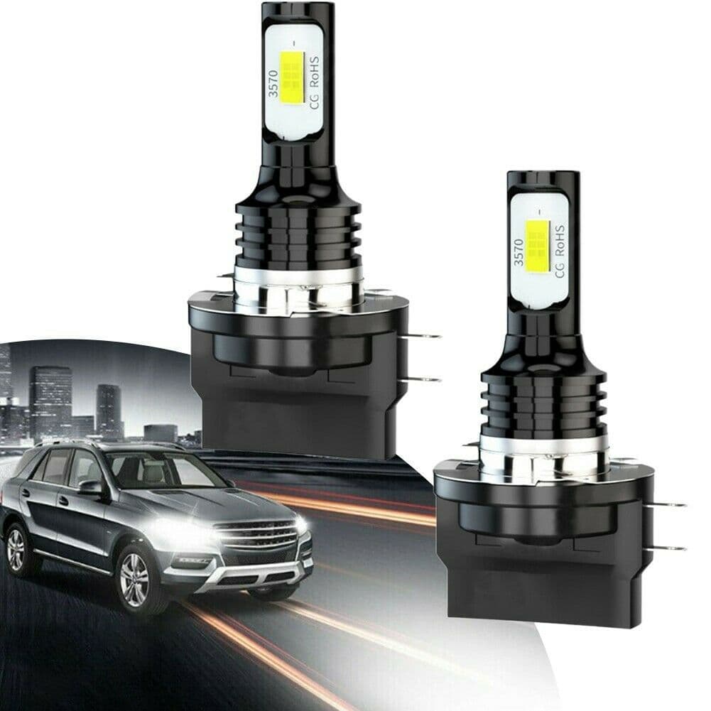 High Power High Brightness CSP LED Car Headlight H11B 6000K White Light Front Spotlight Bulb Automobile Accessories Fog Lamp