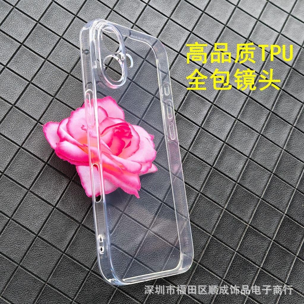 Suitable for Apple 16PLUS mobile phone case fine hole TPU large hole 13Pro 12 15PRO 11 high quality silicone