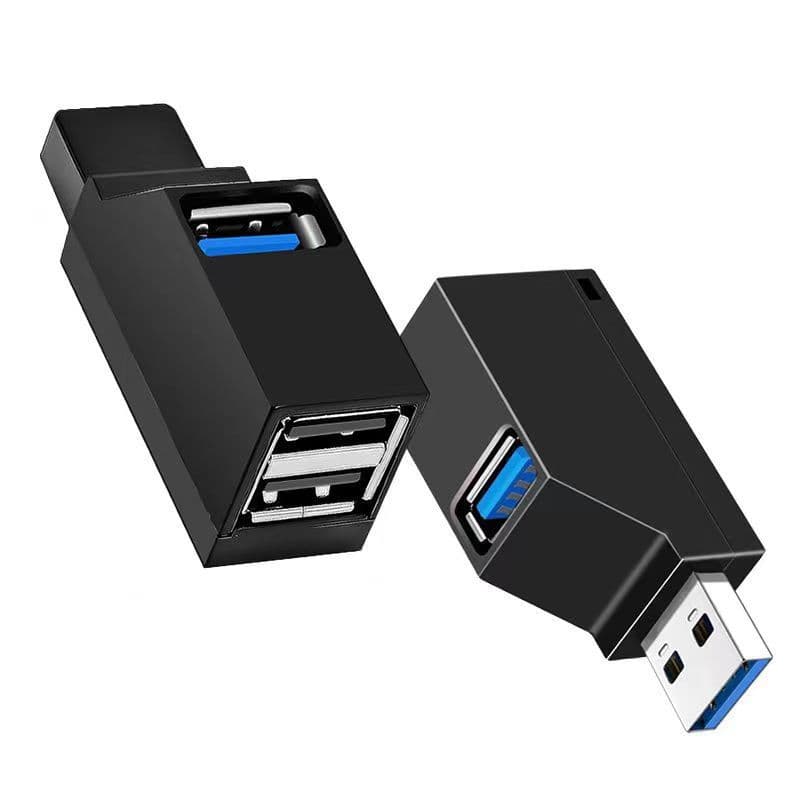 Portable Multi-Interface HUB Splitter USB 3.0 High-Speed Hub 3-Port Expansion 1-to-3