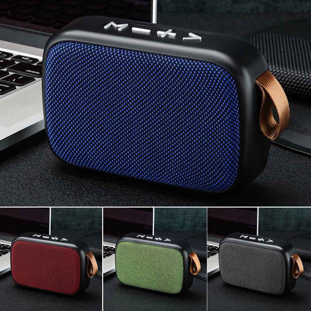 Mg2 Fabric Bluetooth Card Speaker New Wireless Stereo Satchel Mini Satchel Outdoor Subwoofer
