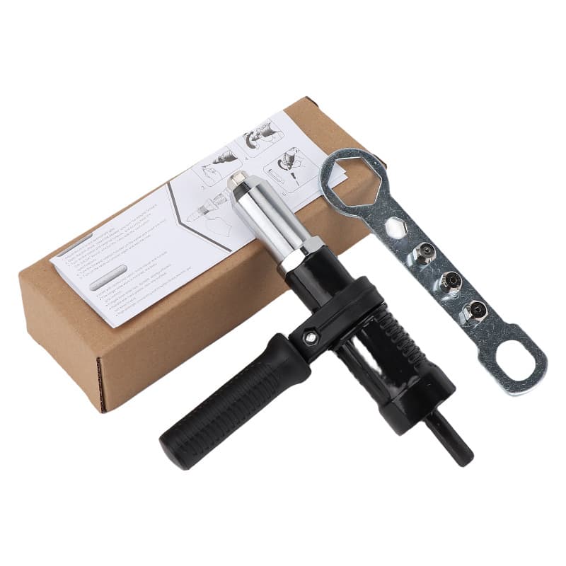 Factory direct electric rivet gun pull rivet core conversion head pull nail pull rivet gun head aluminum alloy nail rivet