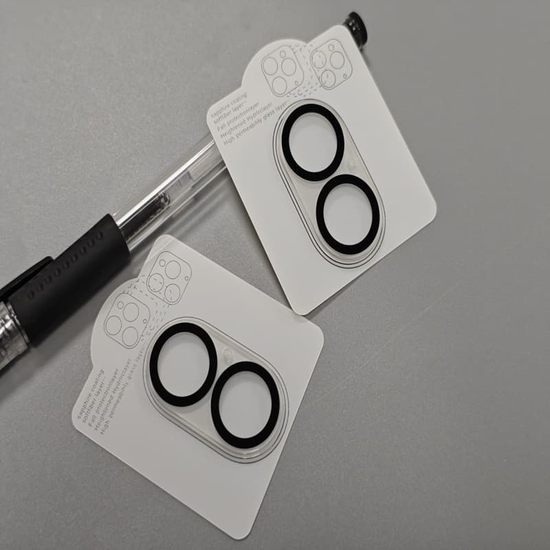 Compatible with Apple iPhone 17 camera lens protector, high-aluminum double-strength silk screen version