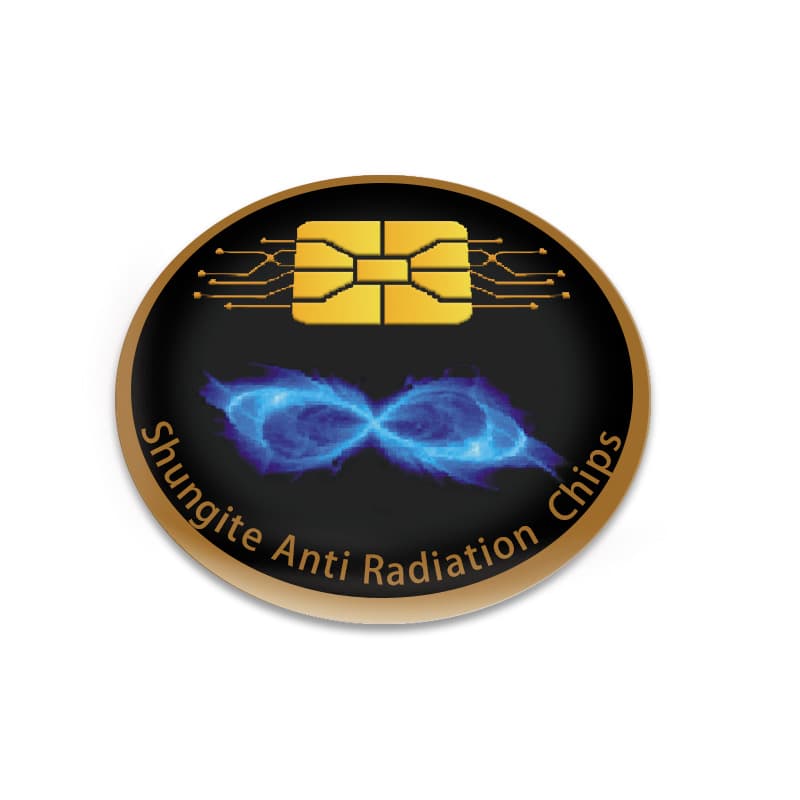 Tungsten Ore Anti-radiation Phone Patch, Far Infrared Quantum Phone Shield, Negative Ion Energy Sticker with Logo Option