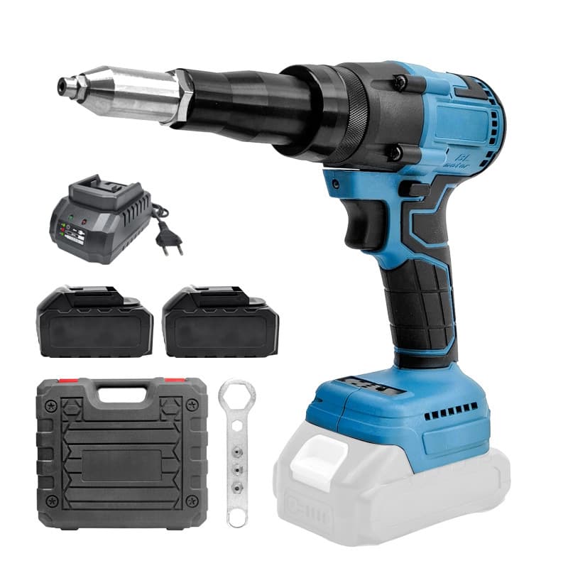 21V brushless lithium electric rivet gun fully automatic charging household pull nail gun industrial grade convenient pull rivet gun