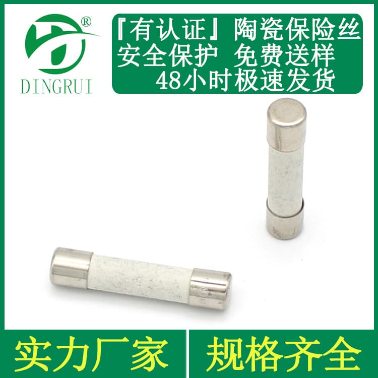 Ceramic Fuses 250V 350V 500V 600V 1000V Eco-Friendly High Voltage Ceramic Fuse Tubes