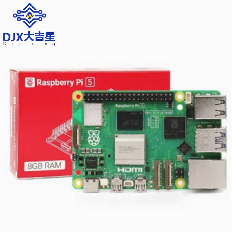 Raspberry Pi 5 development board kit, Python programming, Linux mini PC