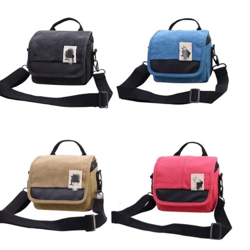 Factory Direct Micro Four Thirds Camera Bag Photography DV Long Lens Canvas Head Small Drone Bag Compact Camera Case