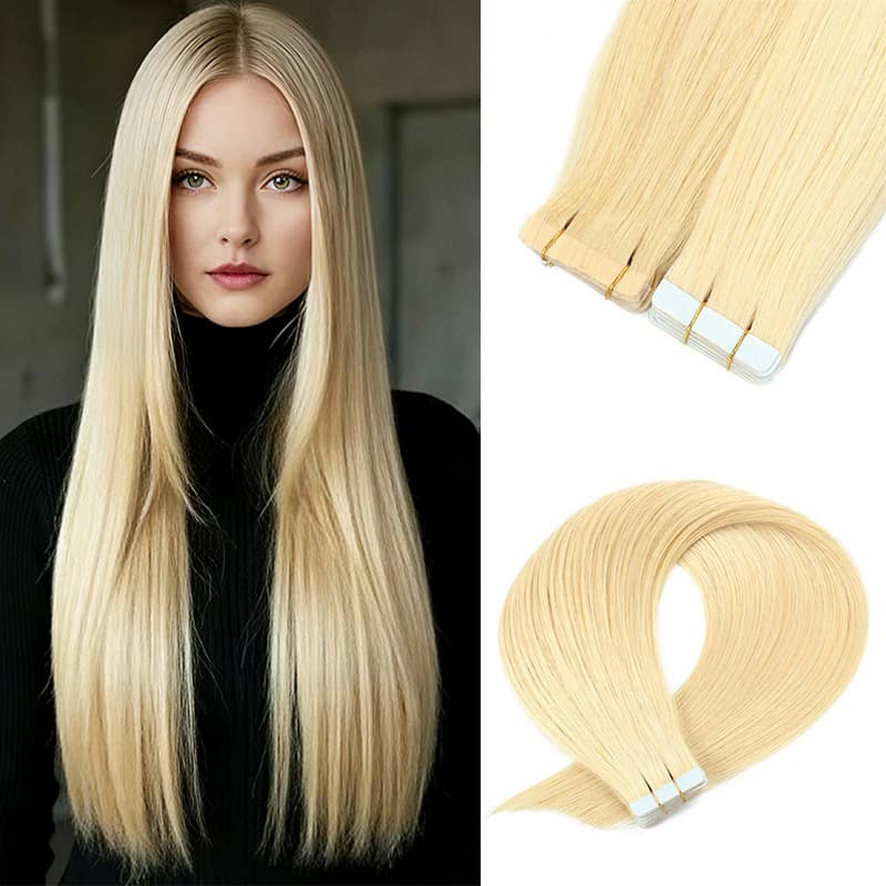 ALISHOW Wholesale European and American Human Hair Tape-in Hair Extensions Nano Tip Hair Pieces