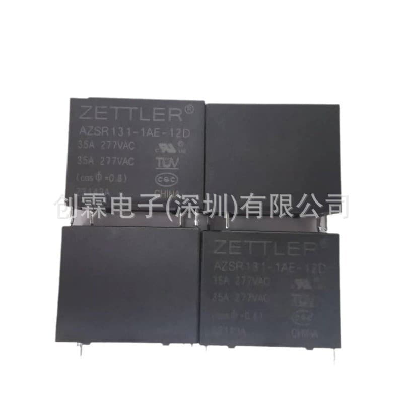 AZSR131-1AE-12D ZETTLER relay for new energy photovoltaic storage applications.
