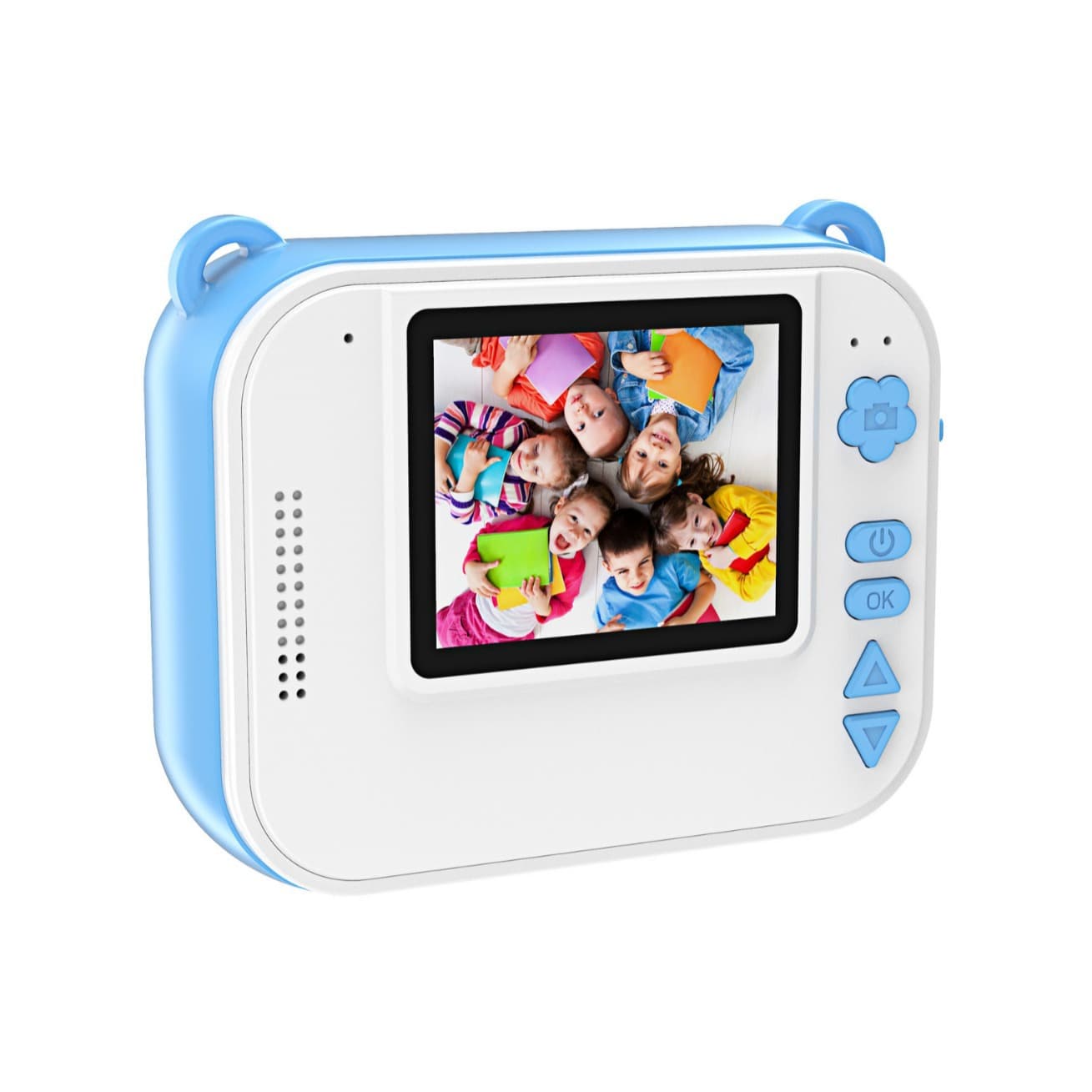 Mini DSLR Style HD Digital Kids Instant Print Camera Toy 2.4 Inch IPS HD Camera