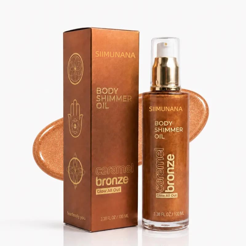 Trending TK Best-Selling Body Oil, Moisturizing & Nourishing, Body Shimmer Highlighter Oil, Body Highlight Oil